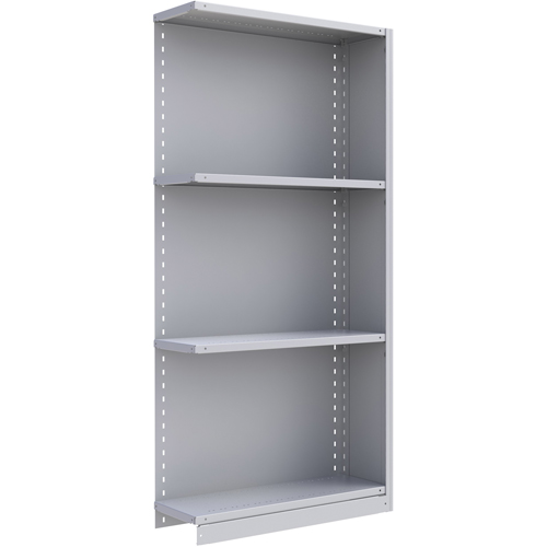 &eacute;l&eacute;ment de rayonnage Interlok, Acier, Sans boulons, Capacit&eacute; 800 lb, 36" la x 76" h x 24" p Pronet Distribution
