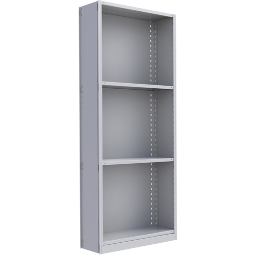 &eacute;l&eacute;ment de rayonnage Interlok, Acier, Sans boulons, Capacit&eacute; 800 lb, 36" la x 88" h x 24" p Pronet Distribution