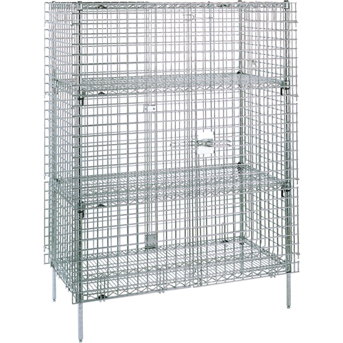 Chariots de s&eacute;curit&eacute;, Tiers 4, 38-1/2" la x 66-13/16" h x 21-1/2" p Pronet Distribution
