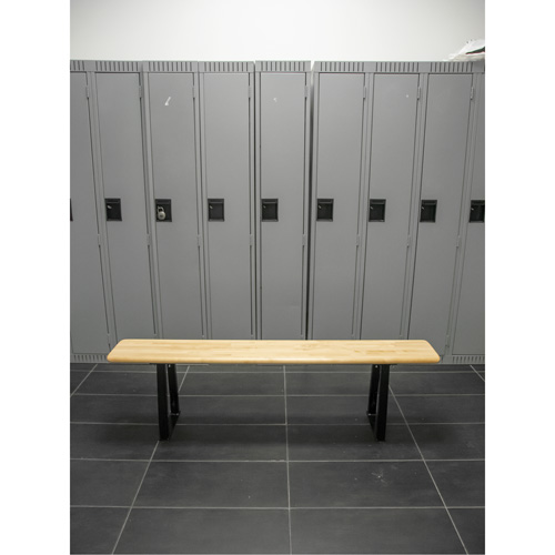 Banc pour vestiaire, Bois, 48" lo x 9-1/2" la x 16-1/2" h Pronet Distribution