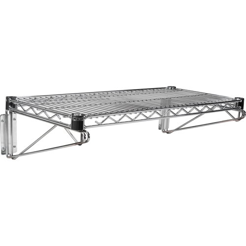 Ensemble d'&eacute;tag&egrave;re murale en treillis, Simple Support, 200 lb Capacit&eacute;, 14" p Pronet Distribution