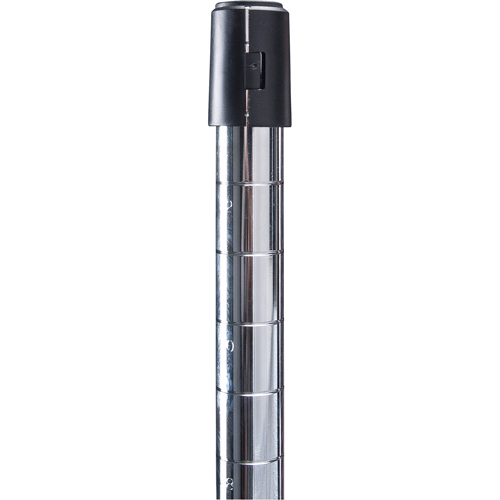 Push Cart, Chrome Plated, 36" x 60" x 14", 800 lbs. Capacity Pronet Distribution