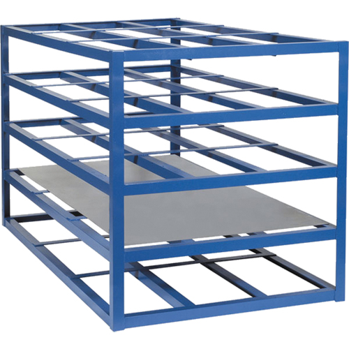 Supports pour feuilles horizontales, 103" la x 55" p x 48" h, Capacit&eacute; de 2000 lb Pronet Distribution