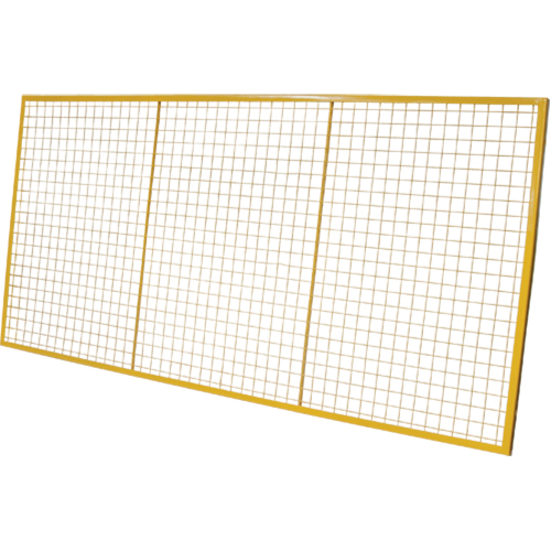 Grilles de protection arri&egrave;re pour palettier, 96" la x 48" h, Ferrures de 6" Pronet Distribution