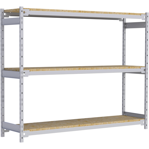 &eacute;tag&egrave;re-classeur de grande largeur, Acier, 3 Tablettes, 72" la x 18" p x 60" h Pronet Distribution