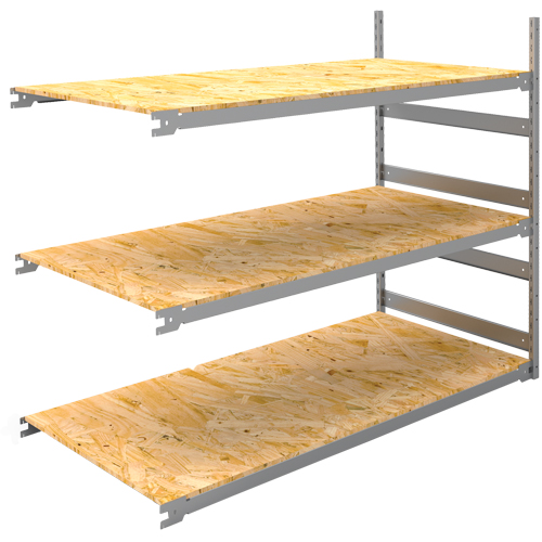 Wide Span Record Storage Shelving, Steel, 3 Shelves, 72" W x 32" D x 60" H, Add-On Kit Pronet Distribution