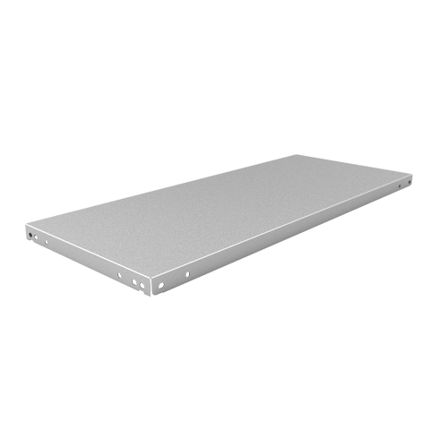 Slotted Angle Shelf, Galvanized Steel, 48" W x 15" D Pronet Distribution