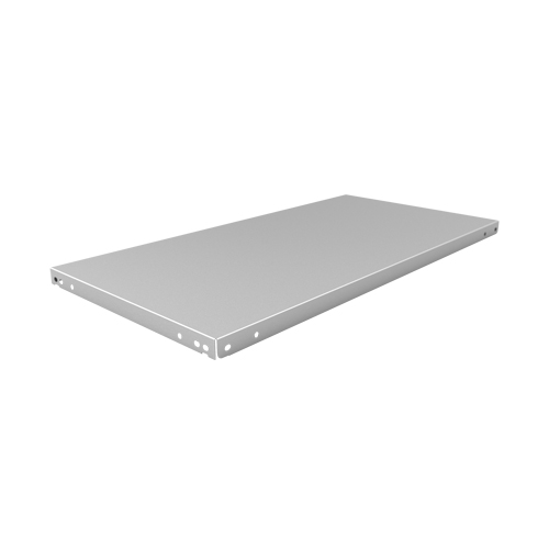 Tablette &agrave; corni&egrave;re perfor&eacute;e, Acier galvanis&eacute;, 48" la x 18" p Pronet Distribution