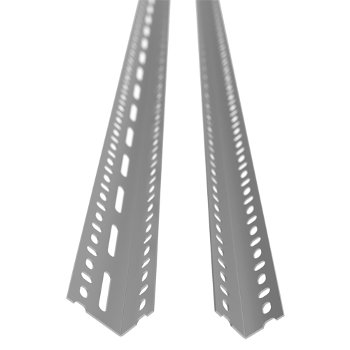 Slotted Angle Post, Galvanized Steel, 72" High Pronet Distribution