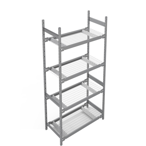 &eacute;tag&egrave;re de grande largeur, Acier, Sans boulons, Capacit&eacute; 1340 lb, 42" la x 84" h x 18" p Pronet Distribution