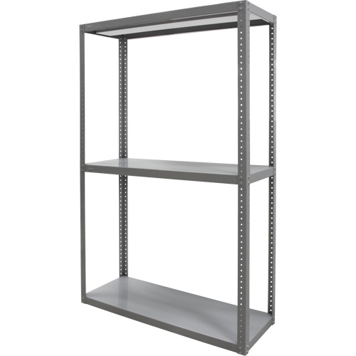 &eacute;tag&egrave;re robuste, Acier, Boulonn&eacute;, Capacit&eacute; 3000 lb, 36" la x 72" h x 24" p Pronet Distribution