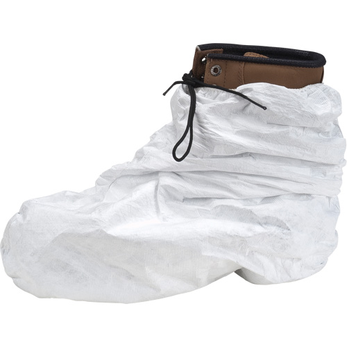 Tyvek&reg; 400 Shoe & Boot Cover, One Size, Polyethylene, White Pronet Distribution