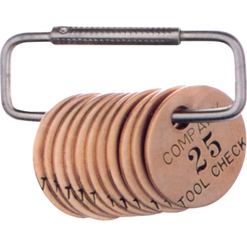 Anneaux fendus pour &eacute;tiquettes, 3", Acier Pronet Distribution