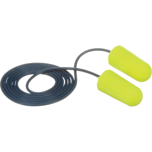 Bouchons d'oreilles d&eacute;tectables E-A-Rsoft, Avec cordon, R&eacute;gulier, Vrac - Sac en poly, NRR dB 32 Pronet Distribution