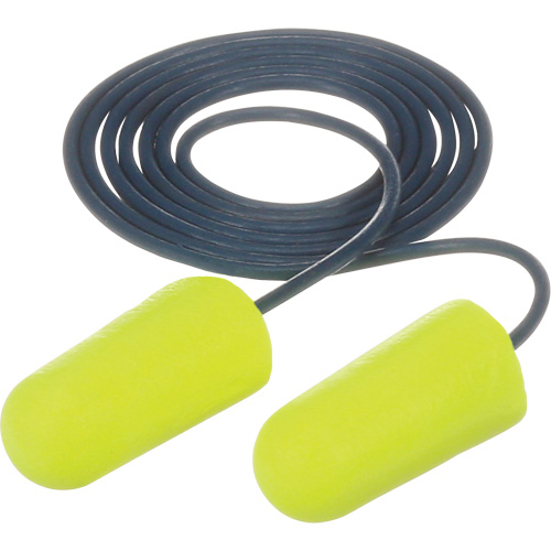 Bouchons d'oreilles d&eacute;tectables E-A-Rsoft, Avec cordon, R&eacute;gulier, Vrac - Sac en poly, NRR dB 32 Pronet Distribution