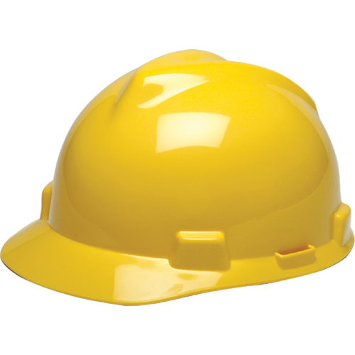 Casques de protection V-Gard - Suspensions 1-Touch, R&eacute;pond aux normes CSA type 1, Suspension Glissement rapide, Non ventil&eacute; Pronet Distribution