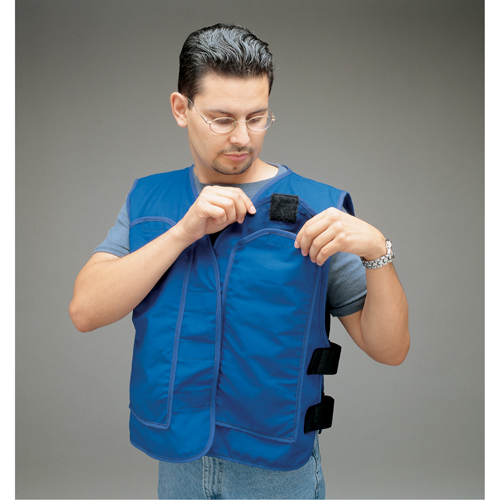 Vestes de refroidissement avec pochettes pour insertions ALLEGRO INDUSTRIES, Grand, Bleu royal Pronet Distribution