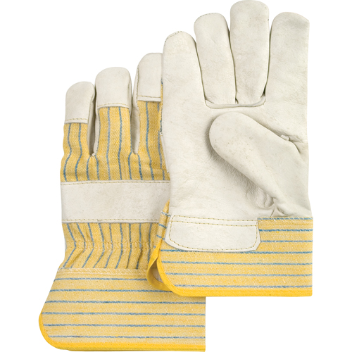 Gants d'ajusteur &agrave; paume s&egrave;che d'usage standard, T-Grand, Paume en Cuir fleur de vache, Doublure en Coton Pronet Distribution