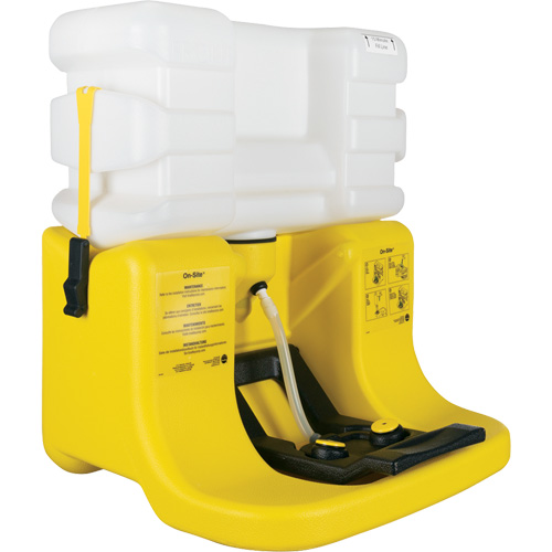 On-Site&reg; Eyewash Station, Gravity-Fed, 7 gal. Capacity, Meets ANSI Z358.1 Pronet Distribution