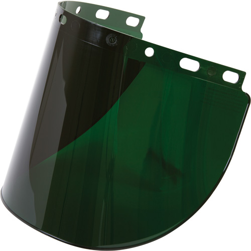 High Performance&reg; Faceshield, Propionate, Green Tint Pronet Distribution