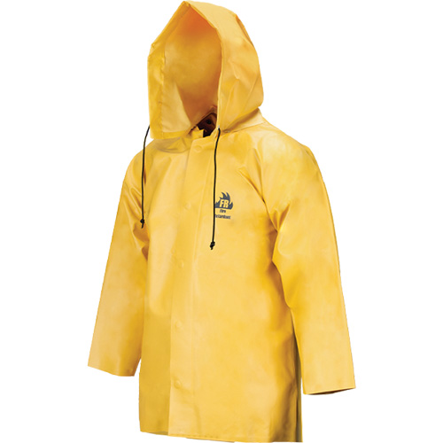 Neo-Slick Chemical & Acid Resistant Rain Jacket, 2X-Large, Yellow, Neoprene Pronet Distribution
