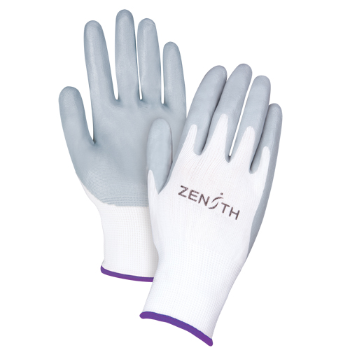 Gants l&eacute;gers enduits et respirants, 6/T-petit, R&ecirc;vetement Mousse de nitrile, Calibre 13, Enveloppe en Polyester Pronet Distribution
