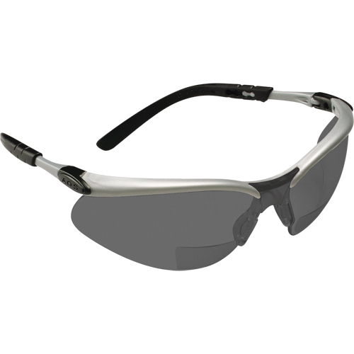 Lunettes de s&eacute;curit&eacute; BX avec verres de lecture, Antibu&eacute;e, Grise/fum&eacute;e, Dioptrie 2,5 Pronet Distribution