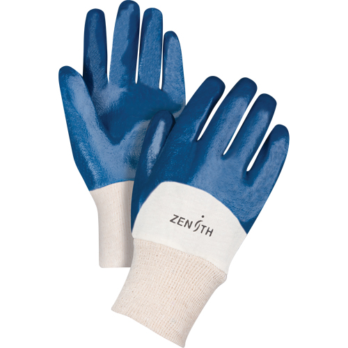 Gants &agrave; doublure interlock de poids moyen, 8/Moyen, R&ecirc;vetement Nitrile, Enveloppe en Coton Pronet Distribution
