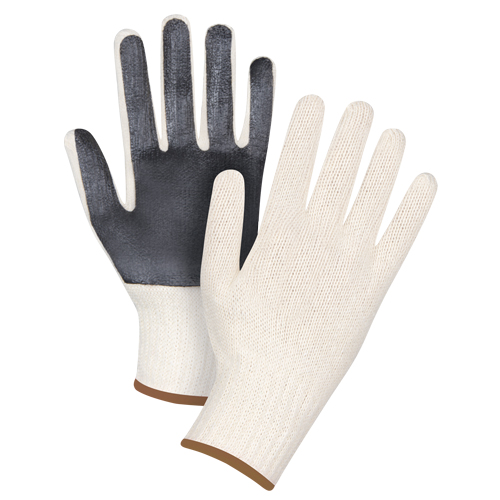 Palm-Coated String Knit Gloves, Poly/Cotton, Single Sided, 7 Gauge, Large Pronet Distribution