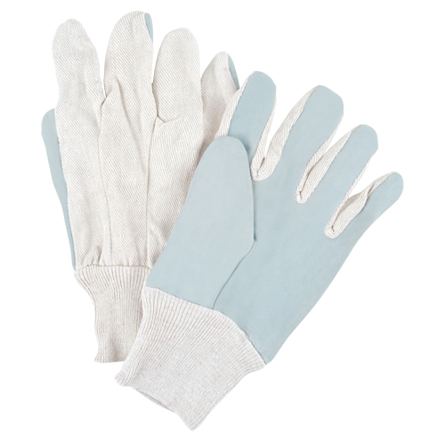 Gants de travail de premi&egrave;re qualit&eacute;, Grand, Paume en Cuir de vache refendu Pronet Distribution