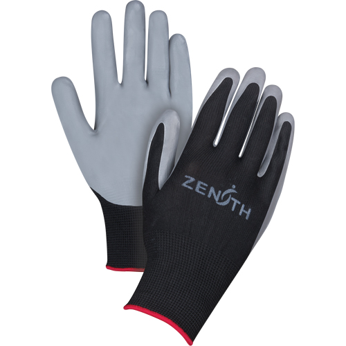 Gants enduits confortables de premi&egrave;re qualit&eacute;, 7/Petit, R&ecirc;vetement Nitrile, Calibre 13, Enveloppe en Polyester Pronet Distribution