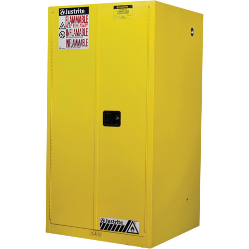 Armoires Sure-Grip EX pour produits inflammables, 60 gal., 2 Porte(s), 34" La x 65" h x 34" p Pronet Distribution