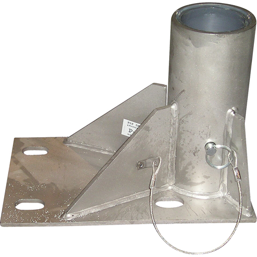 Syst&egrave;mes de sauvetage en espaces clos XTIRPA de Innova - Base de plancher en acier inoxydable Pronet Distribution