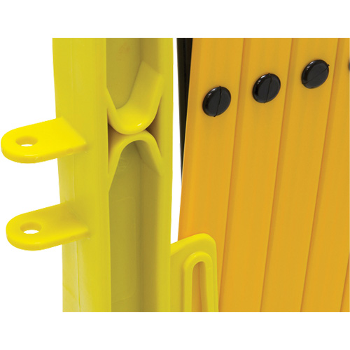 Barri&egrave;re Xpandit, 36" h x 11,5' lo, Noir/Jaune Pronet Distribution