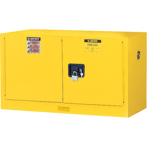 Armoire de s&eacute;curit&eacute; murale pour produits inflammables EX Sure-Grip , 17 gal., 2 Porte(s), 43" La x 24" h x 18" p Pronet Distribution