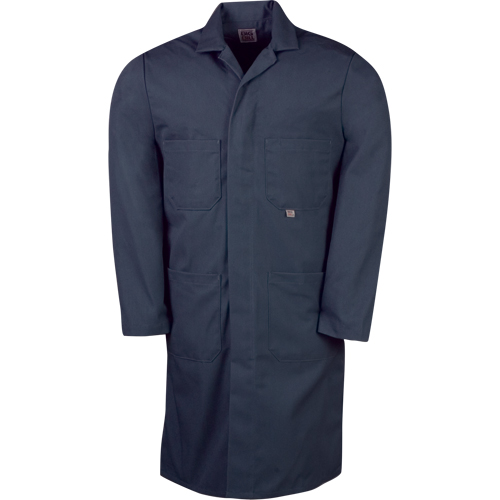 Lab Coats, Poly-Cotton, 40, Navy Blue Pronet Distribution