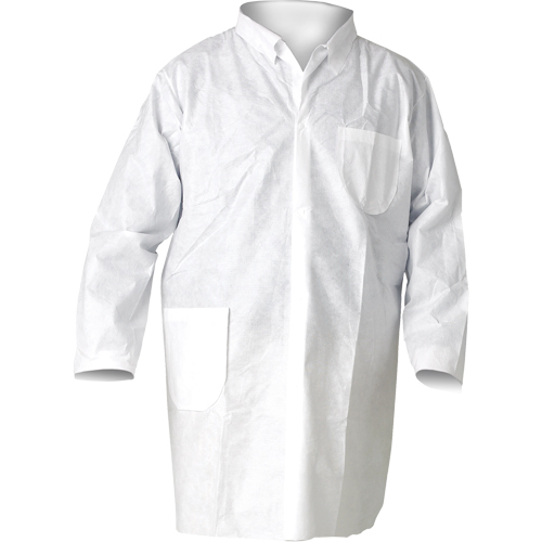 Sarraus de laboratoire KleenGuard A20, SMS, Blanc, Moyen Pronet Distribution