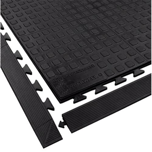 Tapis Rejuvenator Connect No. 502, Polyur&eacute;thane, 3-1/4' la c, 3-1/4' lo, 5/8" &eacute;paisseur, Jaune Pronet Distribution