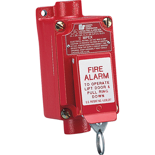 AVERTISSEUR D'INCENDIE ANTID&eacute;FLAGRANT (MPEX)-OP&eacute;RATION EN DEUX &eacute;TAPES QUI EMP&ecirc;CHE L'ACTIVATION ACCIDENTELLE Pronet Distribution