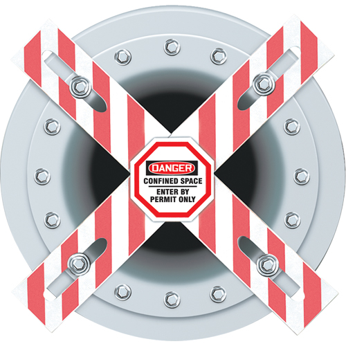 Barri&egrave;re Danger Man-Way Cross Pronet Distribution