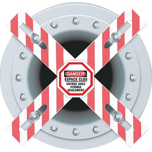 Danger Man-Way Cross Barrier Pronet Distribution