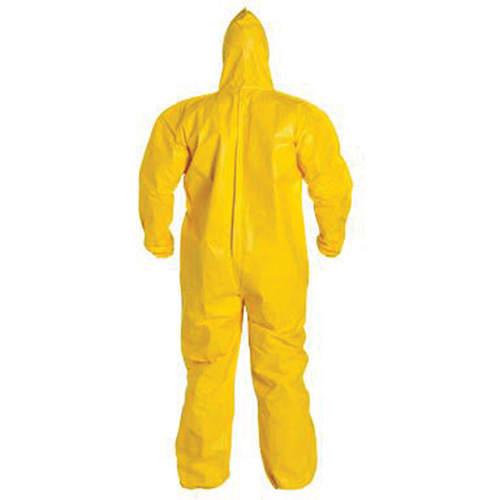 Combinaison &agrave; capuchon, Tychem 2000, 3T-Grand, Jaune Pronet Distribution