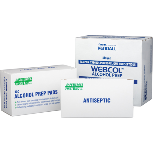 Tampons alcoolis&eacute;s, Serviette, Antiseptique Pronet Distribution