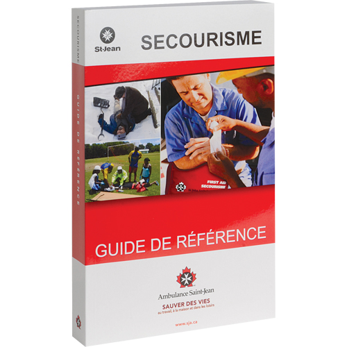 Guides de premier soins de l'ambulance Saint-Jean Pronet Distribution