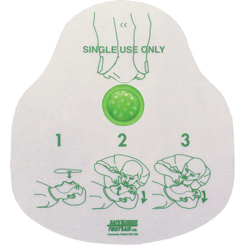 CPR Faceshield, Single Use Faceshield, Class 2 Pronet Distribution