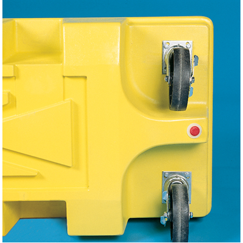 Chariots Poly-Spillcart, 66,5" lo x 29" la x 43,9" h, Cap. de d&eacute;versement 57 gal. US Pronet Distribution