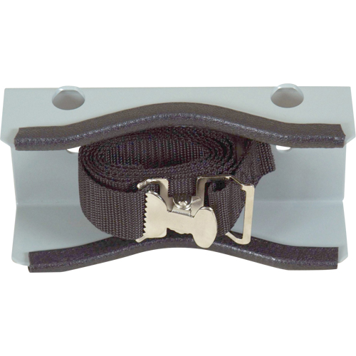 Support mural gris pour une bouteille Pronet Distribution