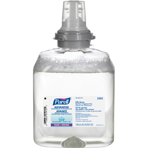 D&eacute;sinfectant pour les mains avanc&eacute; en mousse hydratante TFX, 1200 ml, Cartouche de recharge, 70 % alcool Pronet Distribution
