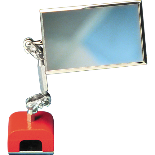 Inspection Mirror, Rectangular, 3-1/2" L x 2" W, Telescopic Pronet Distribution