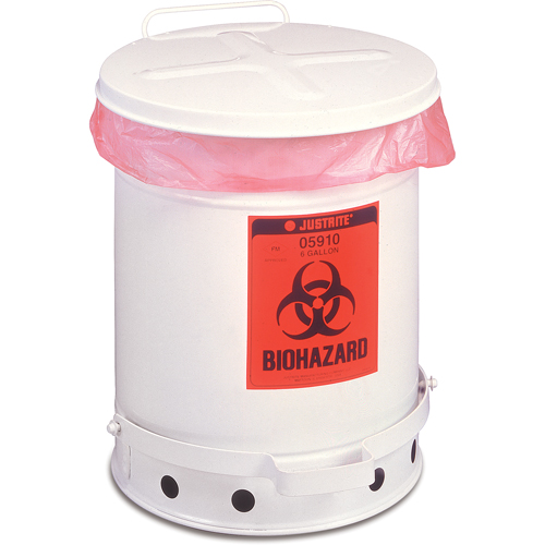 Biohazard Waste Container, 6 gal Capacity Pronet Distribution